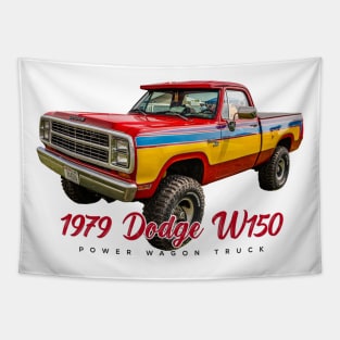 1979 Dodge W150 Power Wagon Truck Tapestry