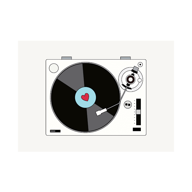 Retro Record Player by RumourHasIt