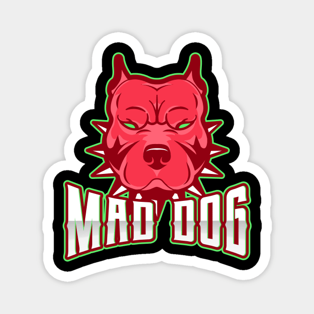 MAD DOG Magnet by MJ96-PRO