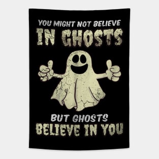 Halloween Funny Ghosts Tapestry