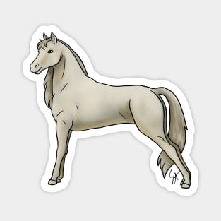 Horse - Morgan - Creme Magnet