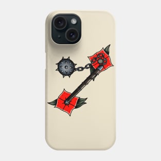 American traditional flail Phone Case