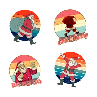 Vintage Santa Claus Stickers Pack T-Shirt