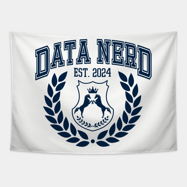 College Computer Science Graduation | Data Nerd Tapestry by WaBastian