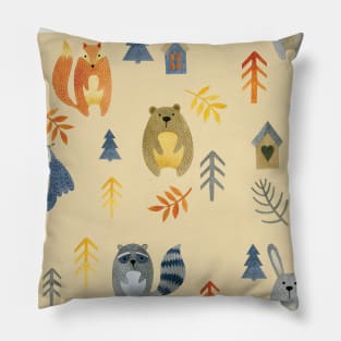 Forest animals Pillow