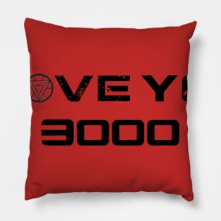 I Love You 3000 Pillow