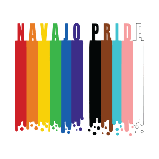 Navajo & LGBTQ+ Pride T-Shirt