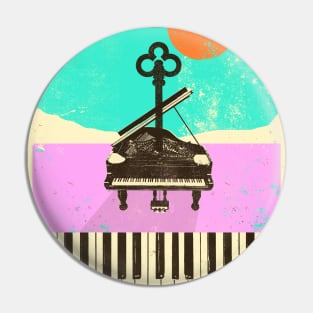 THE PIANO KEY Pin