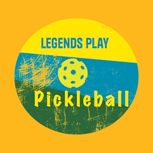 Pickleball Funny Trendy Cool Hilarious Pickleball Player T-Shirt