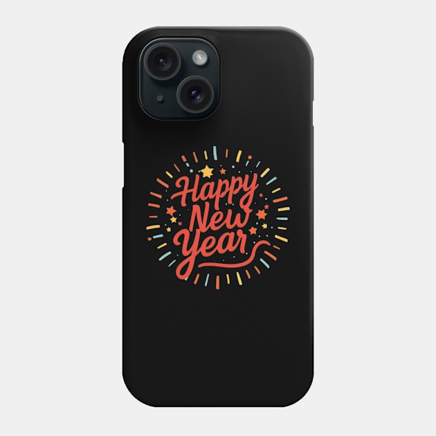 Happy New Year Phone Case by Pixy Official