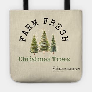 Farm Fresh Christmas Trees Tote