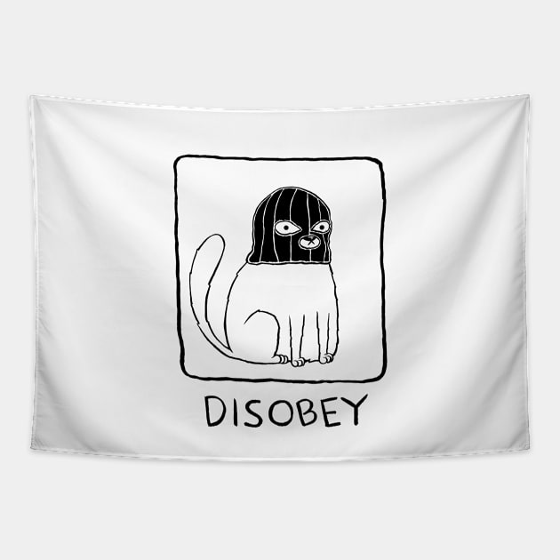 Disobey Tapestry by popcornpunk