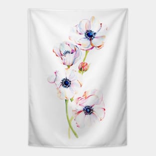 Asymmetrical Anemones Tapestry