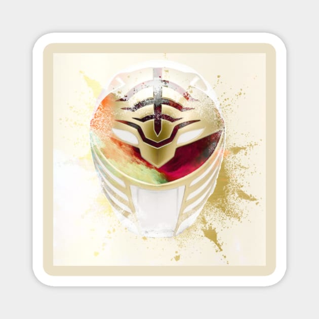 WHITE RANGER IS THE GOAT MMPR Magnet by TSOL Games