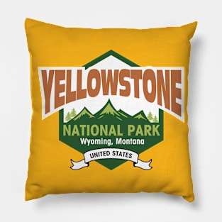 Yellowstone National Park Pillow