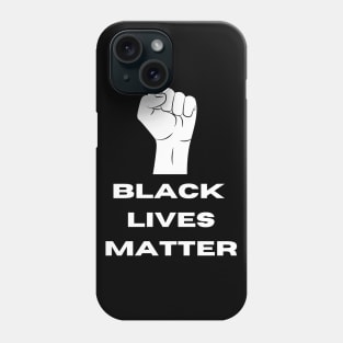 Black Lives Matter (White) Phone Case