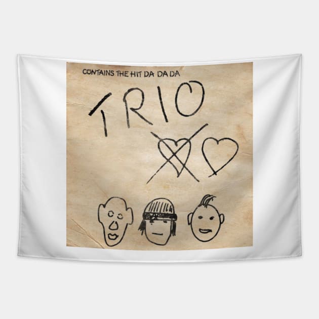 Trio DA DA DA Tapestry by Kinanti art