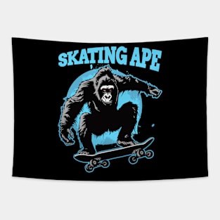 Ape Skating 92001 Tapestry