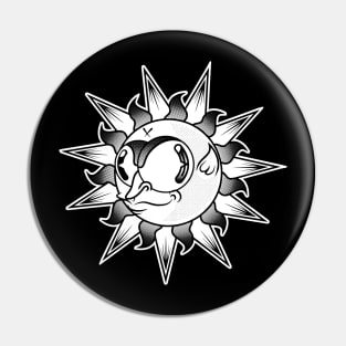 Black Sun Pin