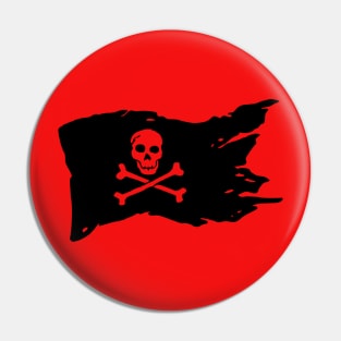 Pirate Flag Skull & Crossbones Pin