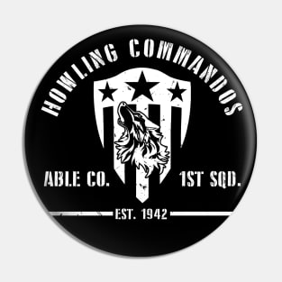 Howling Commandos Squad Pin