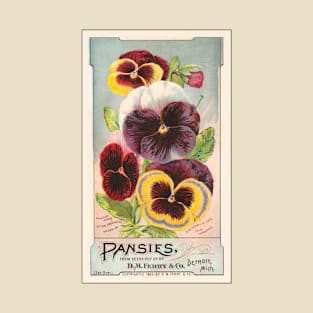 D. M. Ferry & Co. Pansies T-Shirt