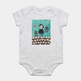 day of the dead onesie