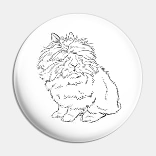 Angora Kaninchen Pin