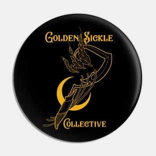 gold logo Pin