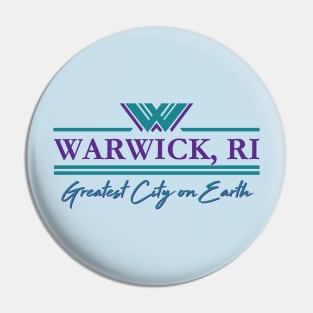 Warwick - Greatest City on Earth Pin