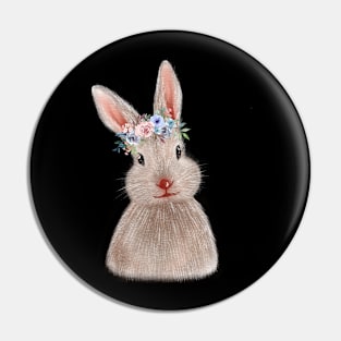 Spring bunny Pin