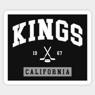 Los Angeles Kings Throwback Logo Vinyl Decal / Sticker 5 Sizes!!!