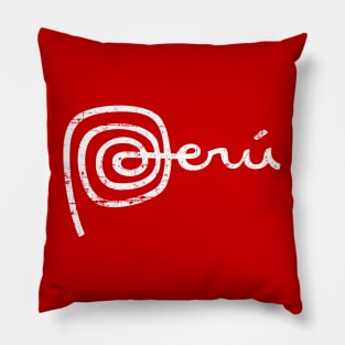 Marca peru - blanco - Peru Logo Pillow