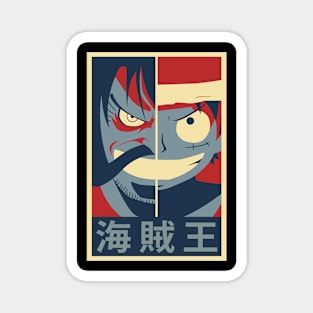 King Pirate Legends (Kanji) Magnet