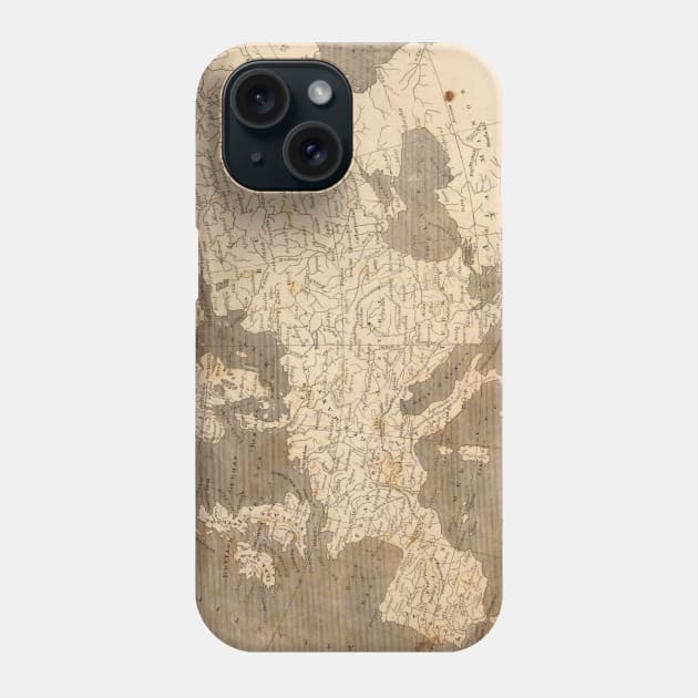 Vintage Map of Europe (1804) Phone Case by Bravuramedia