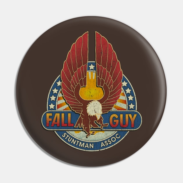 Fall Guy Stuntman Association Vintage Pin by JCD666