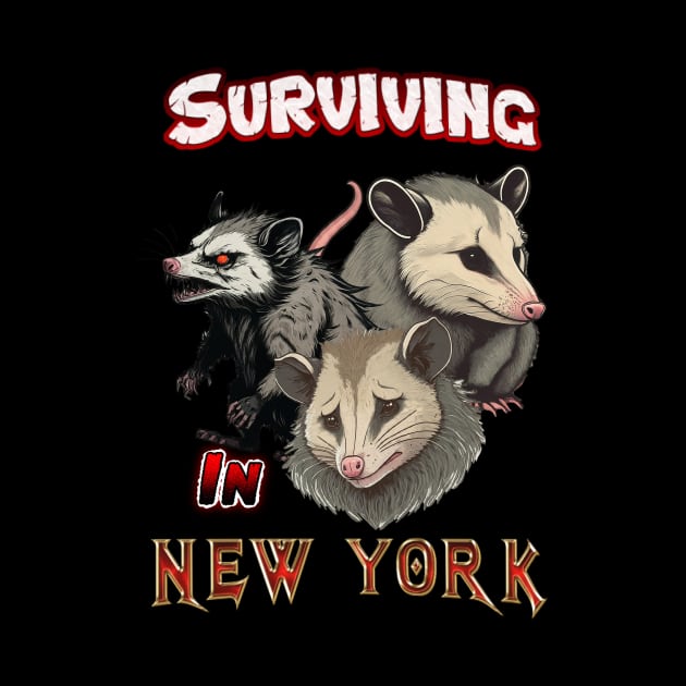 Surviving In New York by Gautamillustra