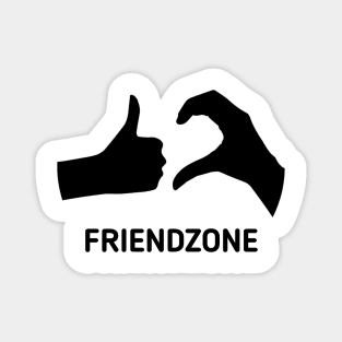 friendzone symbol Magnet