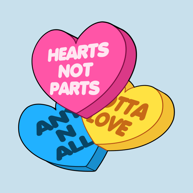 Pan Convo Hearts by RottingRootsArts