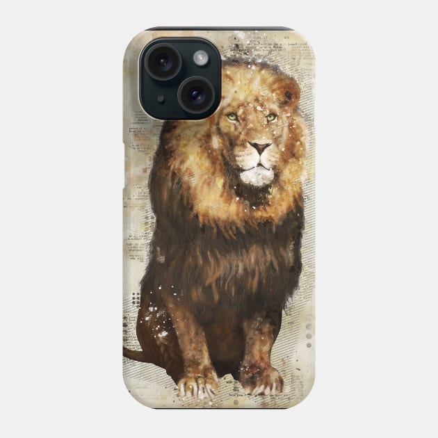 Lion Phone Case by Durro