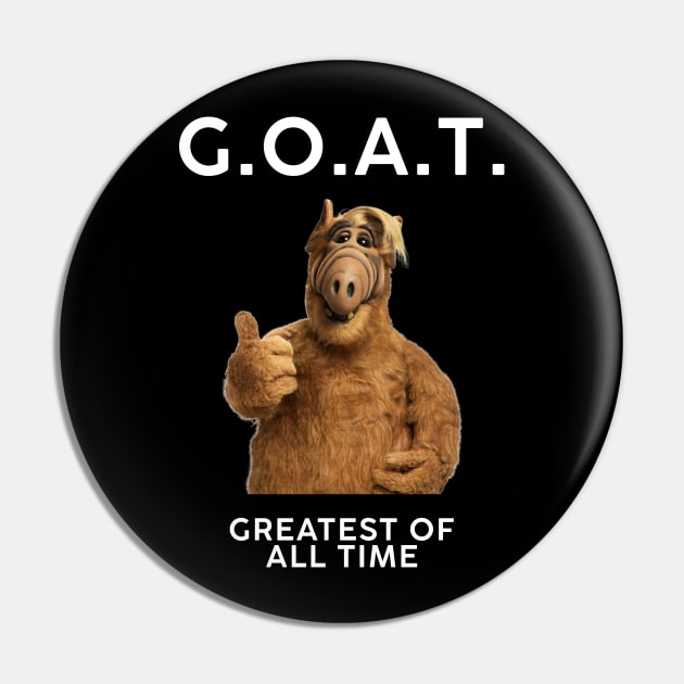 G.O.A.T. Greatest Of All Time Pin by KC Crafts & Creations