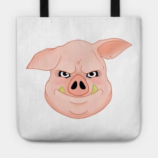 Brave pig Tote