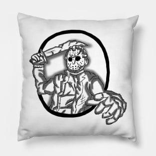 Diseño de Jason voorhees Pillow