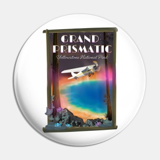 Grand Prismatic Yellowstone National Park Pin