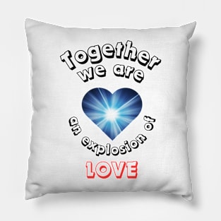 Explosion of love Pillow