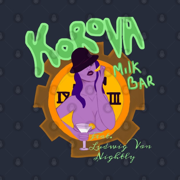 Korova Milk Bar by KataMartArt