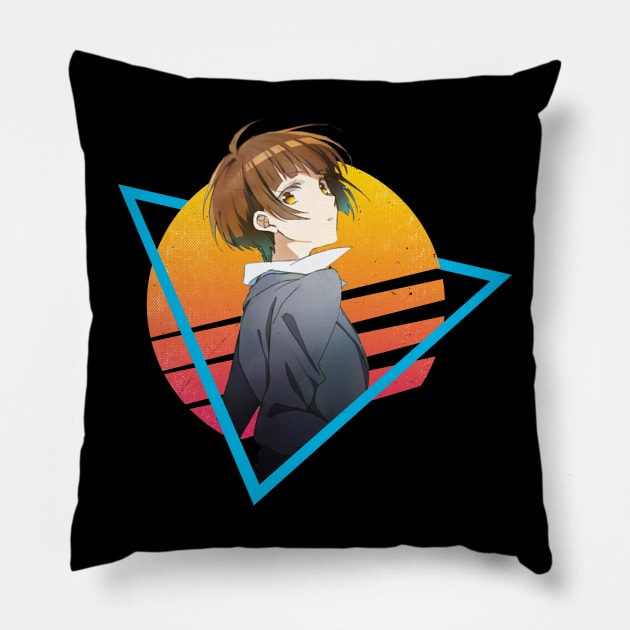 Vintage Akane Tsunemori Pillow by Smoking Robot