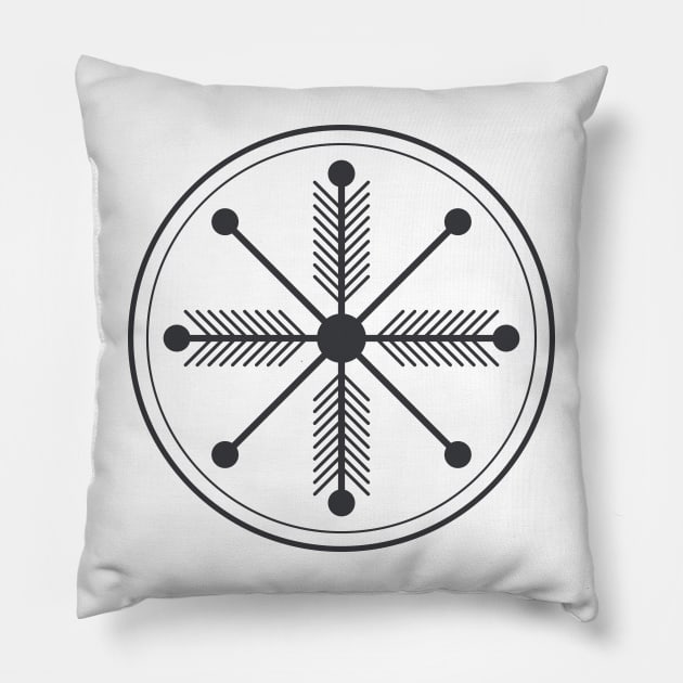 Indian Logo Pillow by SzlagRPG