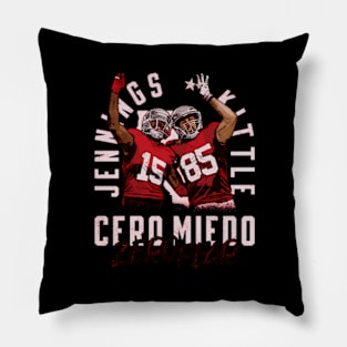 Jauan Jennings George Kittle San Francisco Zero Fear Pillow