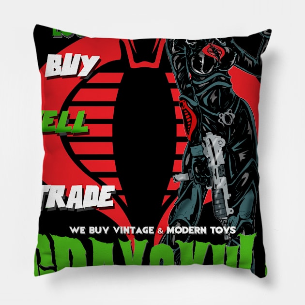 grayskullshirt1 Pillow by Trapjaw1974